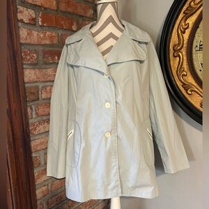 Vintage Sears • Baby Blue Trench Coat